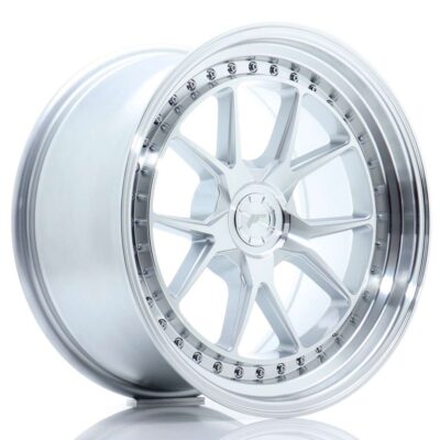 Japan Racing JR39 18" 10,5J ET15-ET22 BLANK Silver Machined Face