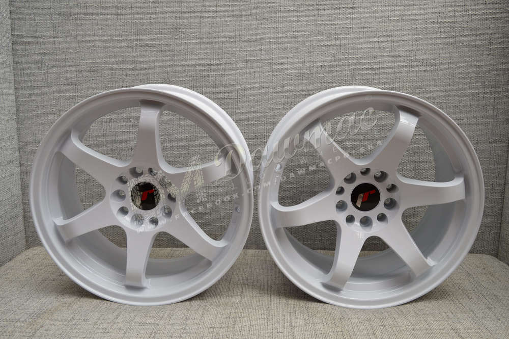 Japan Racing JR3 15" 7J ET25 + 8J ET25 4x100/4x108 White