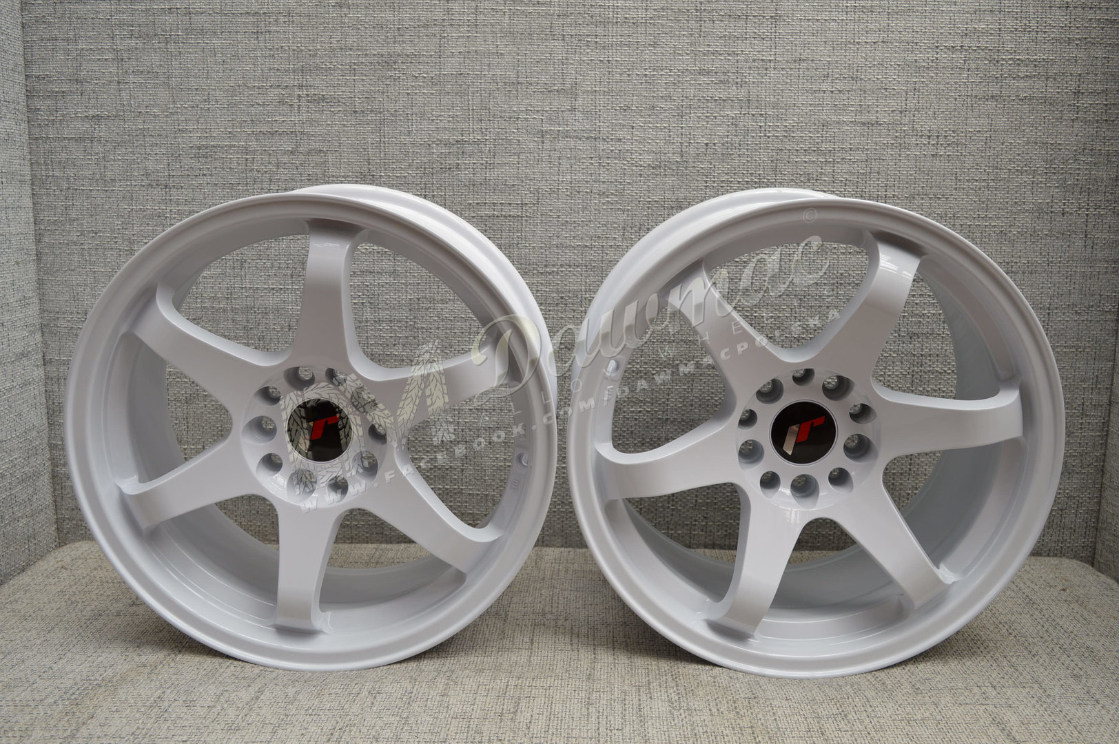 Japan Racing JR3 15" 7J ET25 + 8J ET25 4x100/4x108 White - obrazek 2