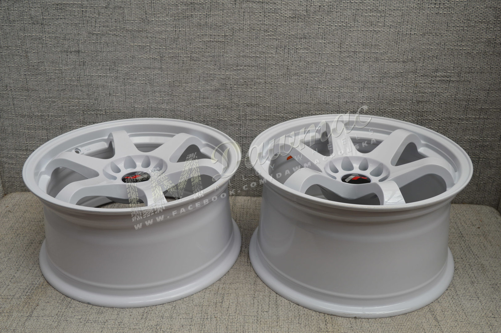 Japan Racing JR3 15" 7J ET25 + 8J ET25 4x100/4x108 White - obrazek 6