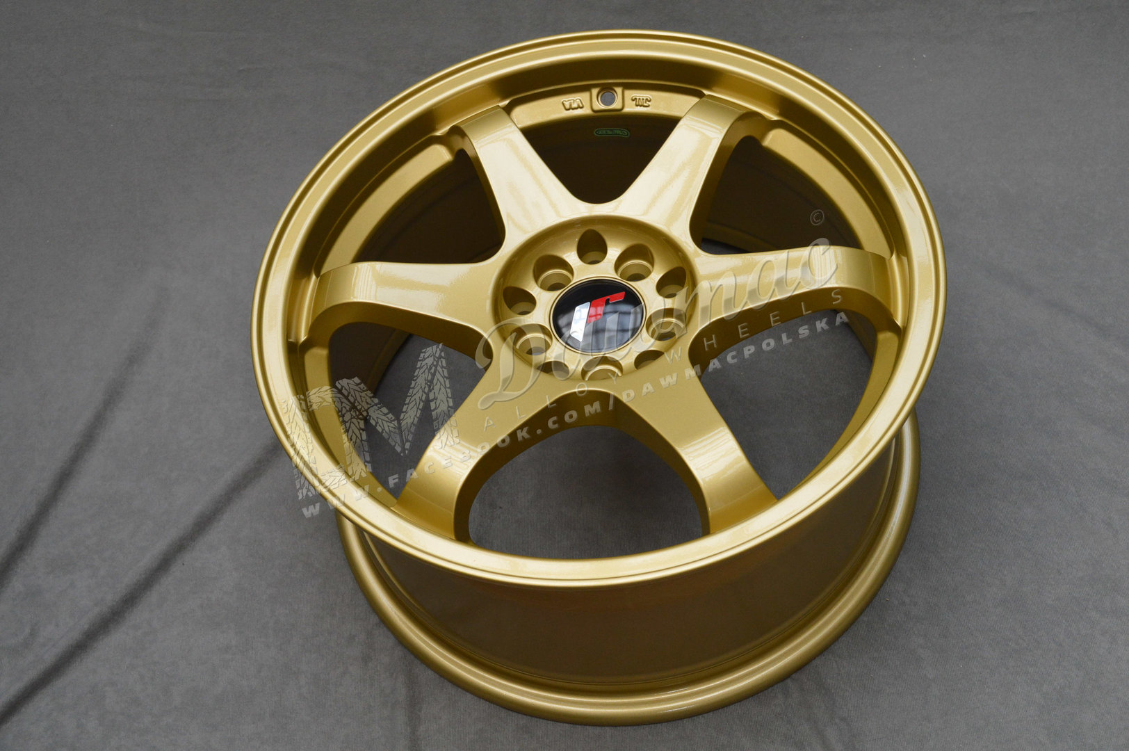 Japan Racing JR3 15" 7J ET40 4x100/4x114,3 Gold - obrazek 5