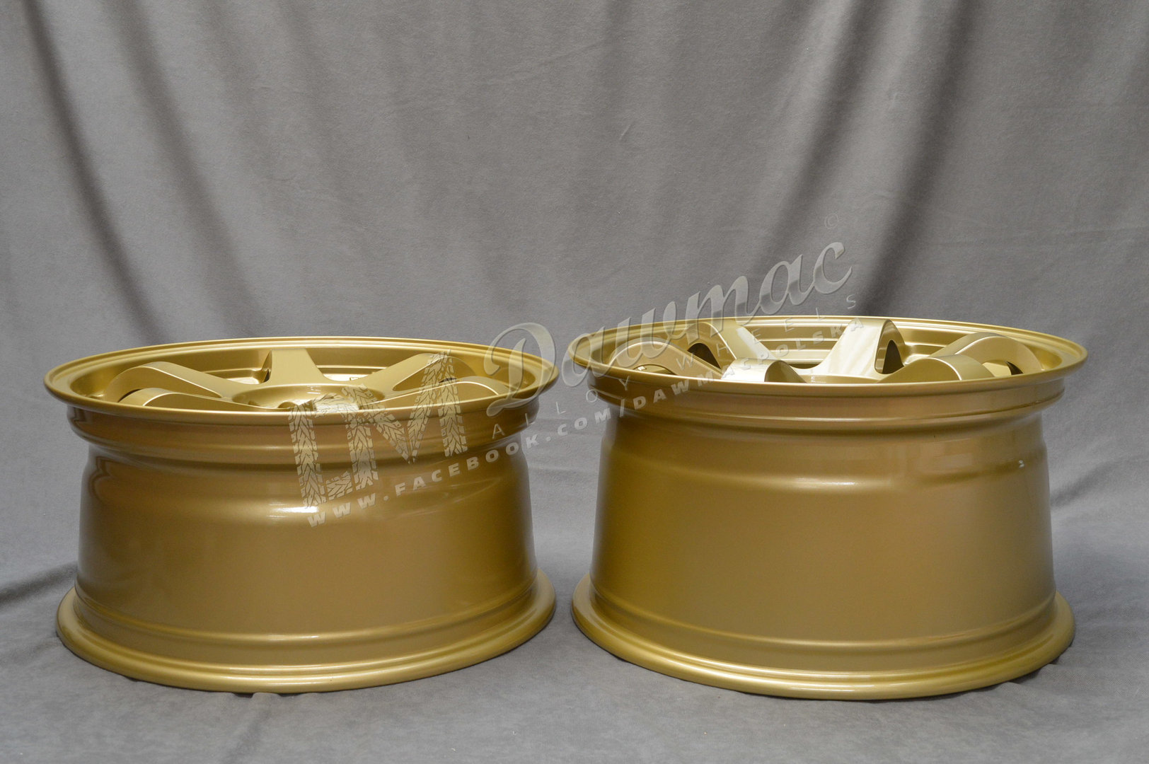 Japan Racing JR3 15" 7J ET40 + 8J ET25 4x100/4x114,3 Gold - obrazek 8