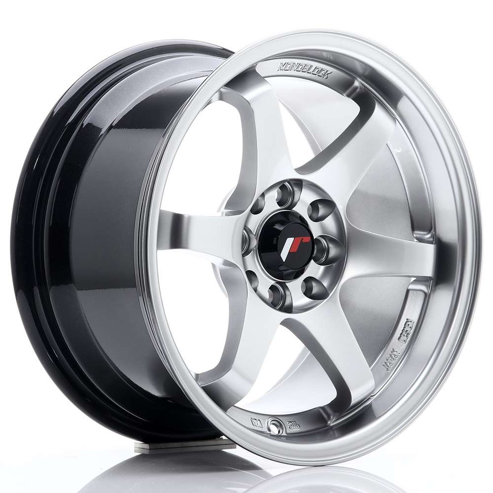 Japan Racing JR3 15" 8J ET25 4x100/4x108 Hyper Silver