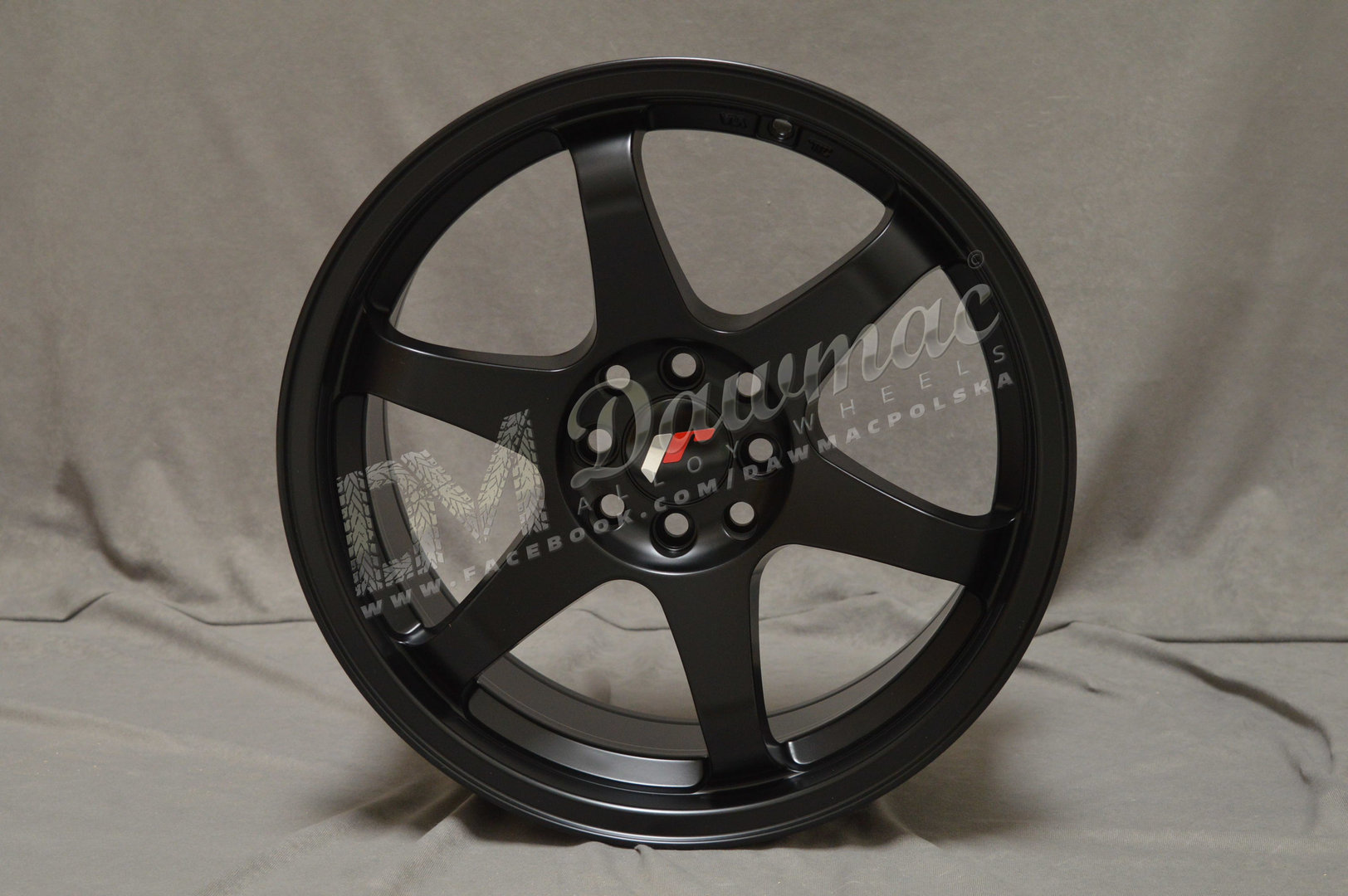 Japan Racing JR3 17" 7J ET40 4x100/4x114 Matt Black - obrazek 2