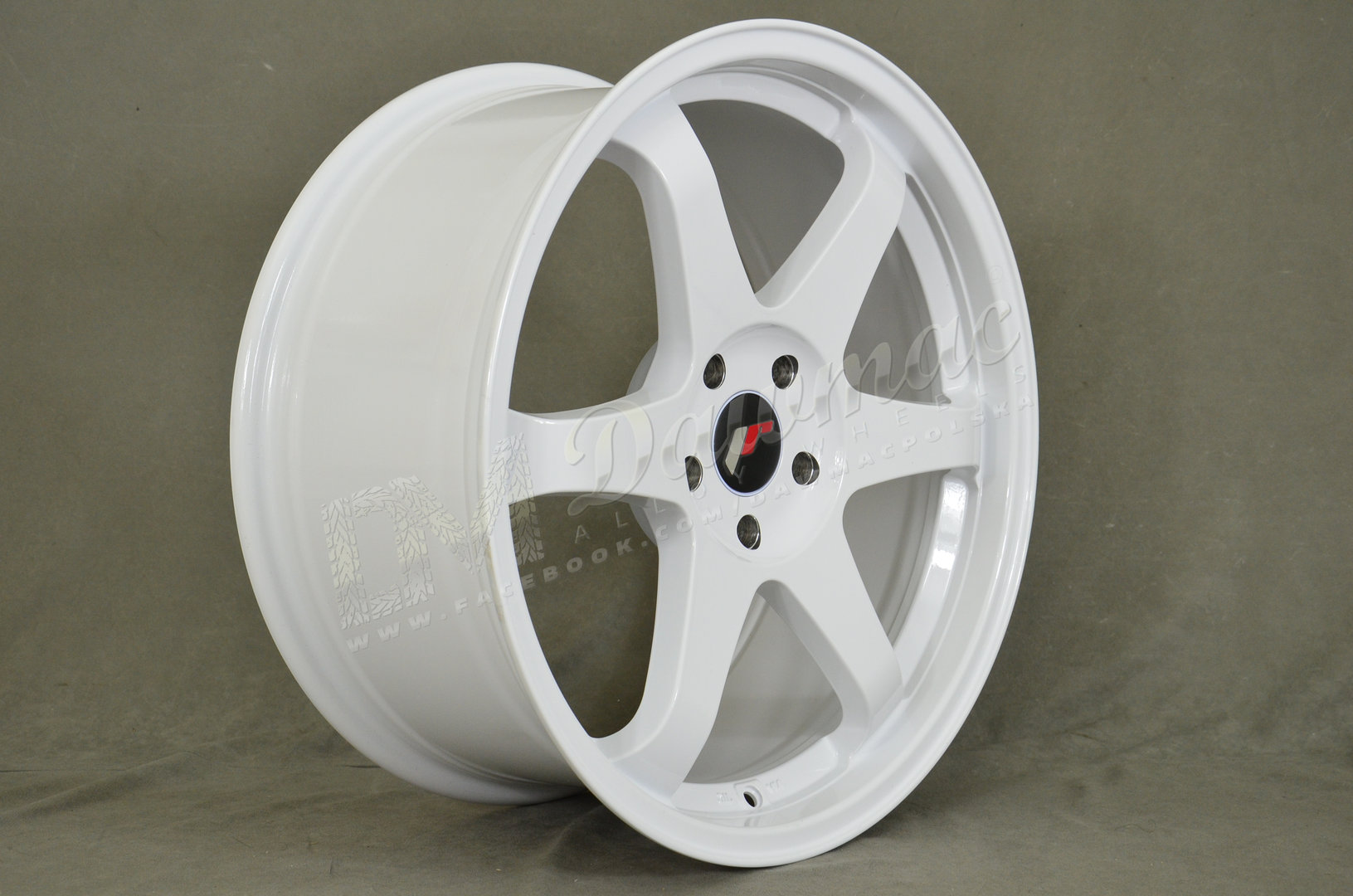 Japan Racing JR3 17" 8J ET35 4x100/4x114,3 White - obrazek 4
