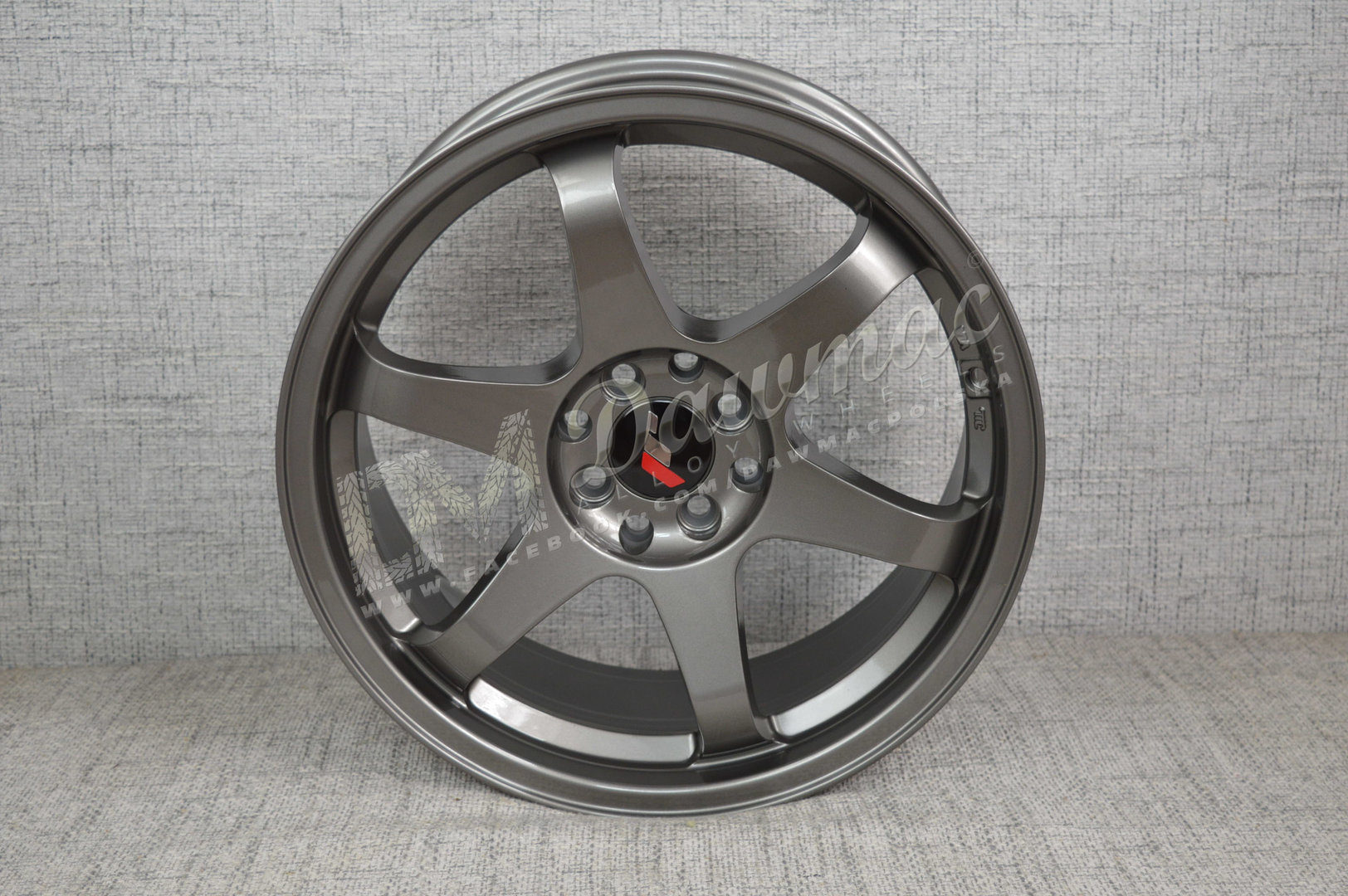 Japan Racing JR3 17" 9J ET20 4x100/4x114,3 Gun Metal - obrazek 2