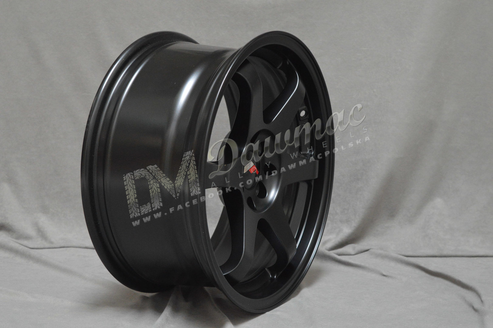 Japan Racing JR3 17" 9J ET30 5x114,3/5x120 Matt Black - obrazek 3