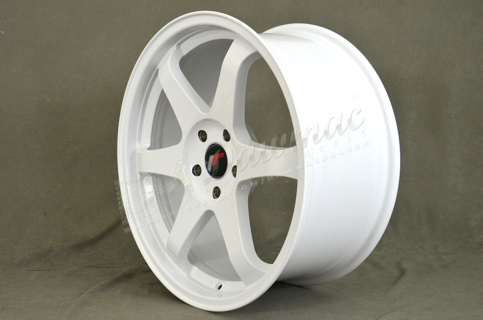 Japan Racing JR3 18" 10J ET25 5x114,3/5x120 White - obrazek 3
