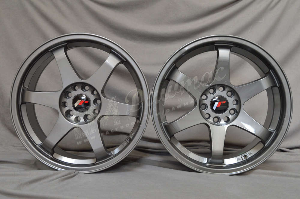 Japan Racing JR3 18" 8J ET40 + 9J ET40 5x112/5x114,3 Gun Metal