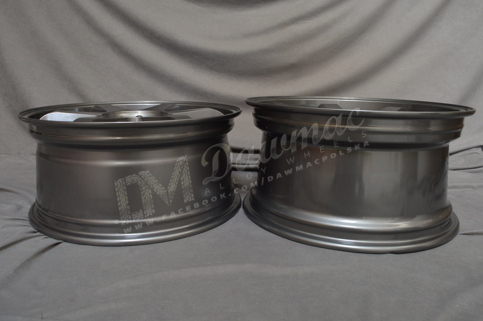 Japan Racing JR3 18" 8J ET40 + 9J ET40 5x112/5x114,3 Gun Metal - obrazek 9