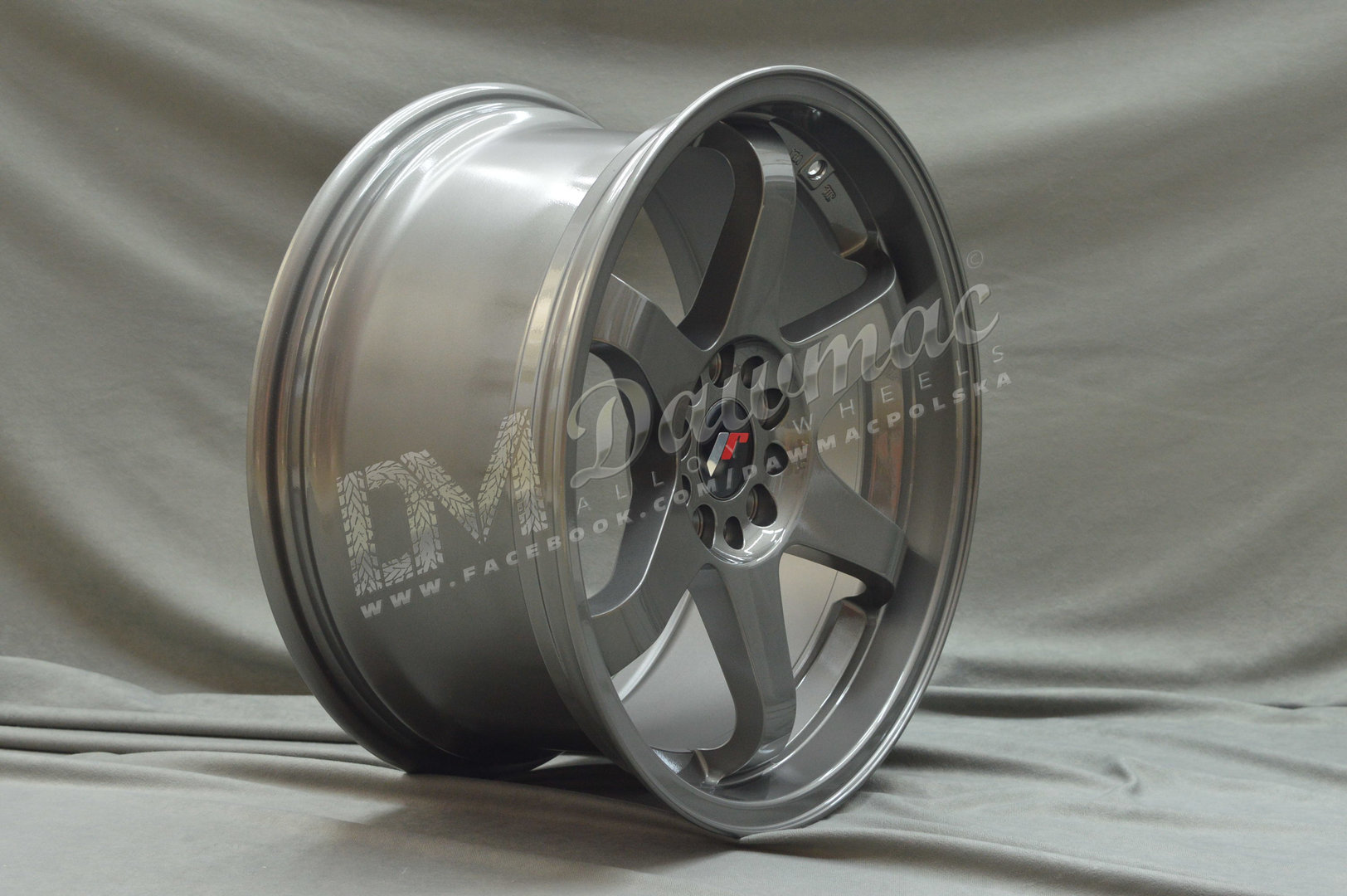 Japan Racing JR3 18" 9J ET15 5x114,3/5x120 Gun Metal - obrazek 4