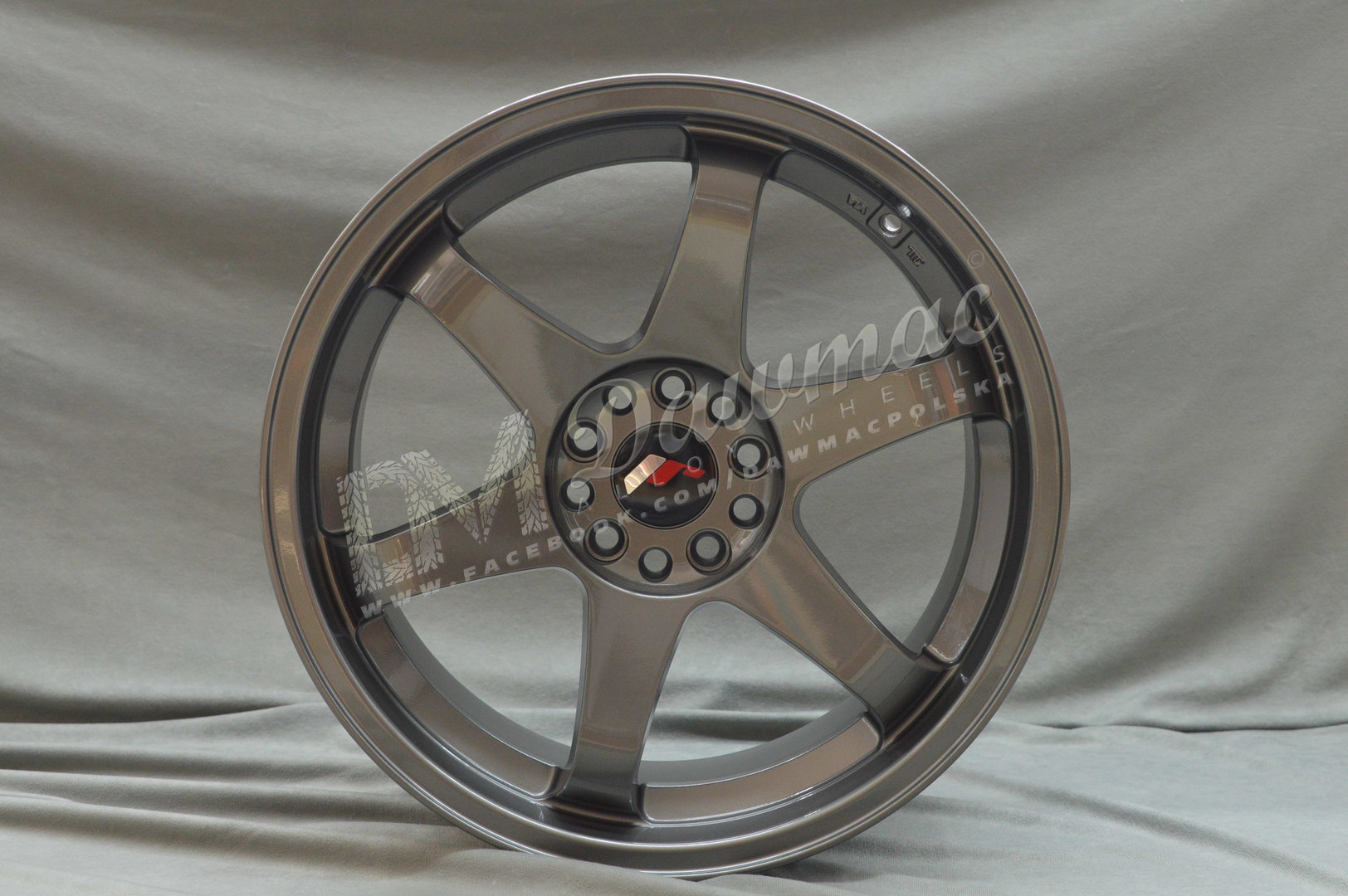 Japan Racing JR3 18" 9J ET40 5x112/5x114,3 Gun Metal - obrazek 2