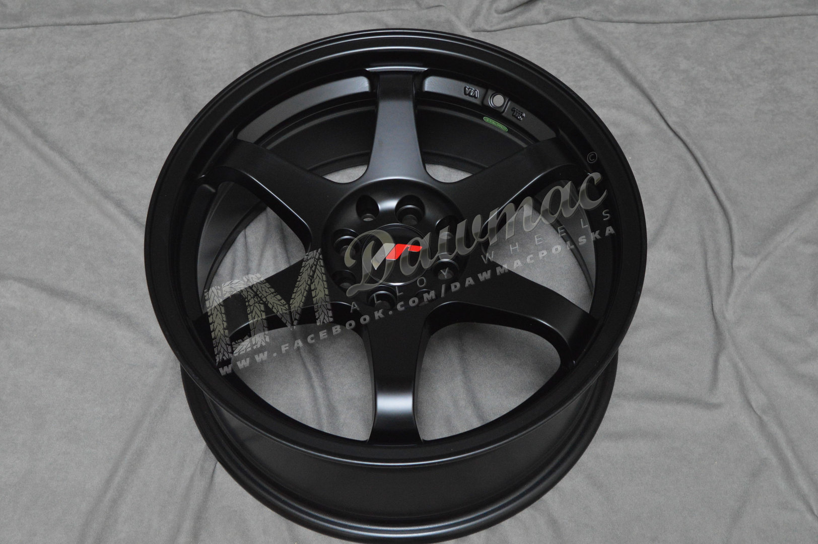 Japan Racing JR3 19" 8,5J ET35 5x112/5x114,3 Matt Black - obrazek 5