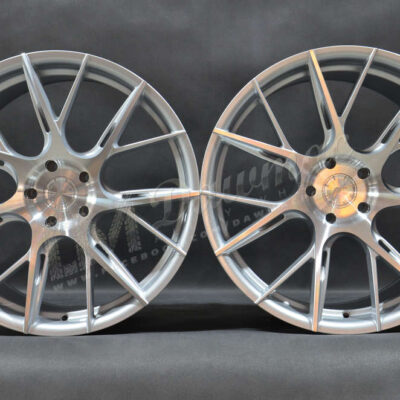 Japan Racing JR42 19" 8,5J ET25-ET45 BLANK Silver Machined Face