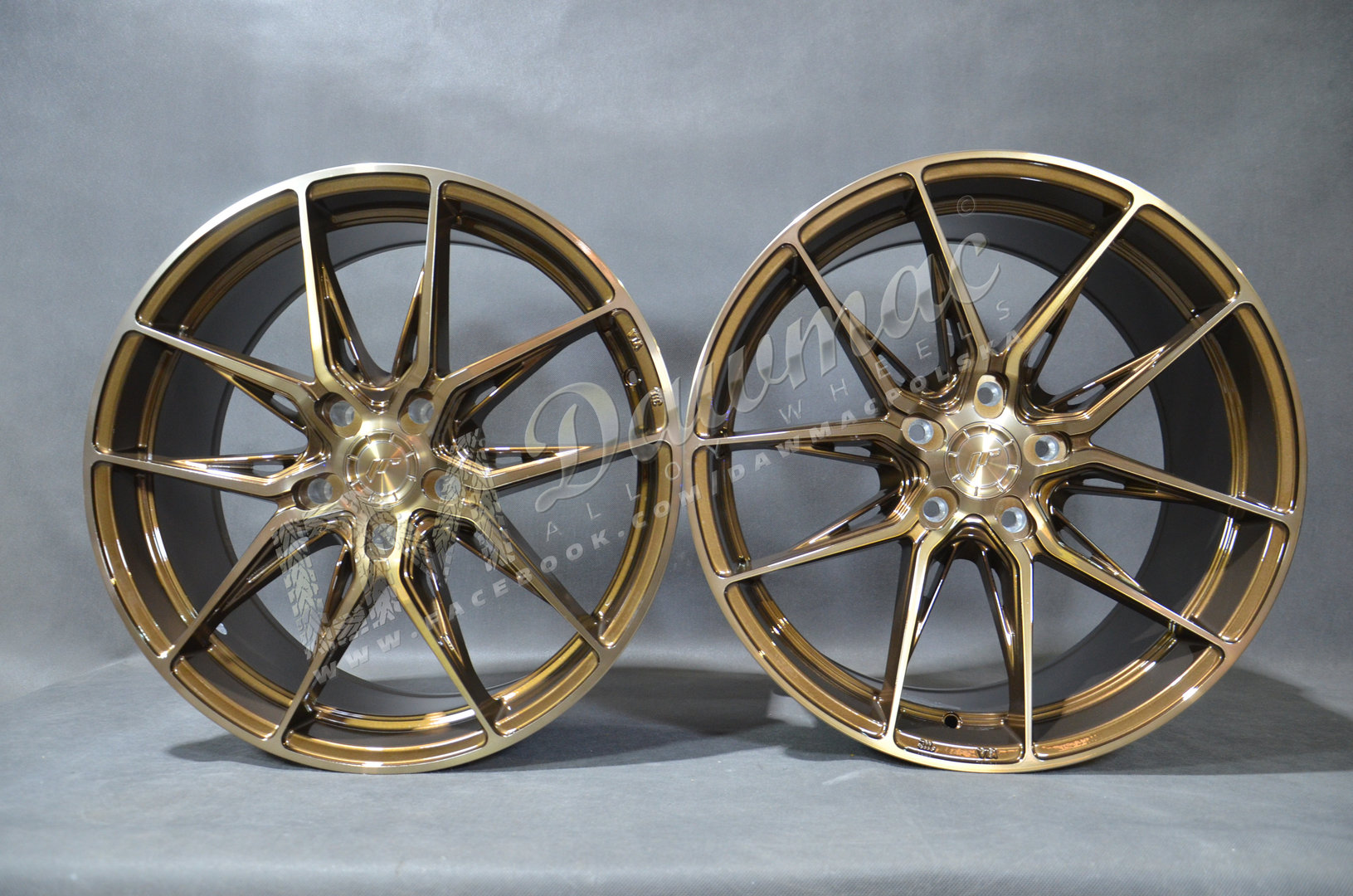 Japan Racing JR44 19" 8,5J ET20-ET45 + 9,5J ET20-ET40  BLANK Platinum Bronze - obrazek 2