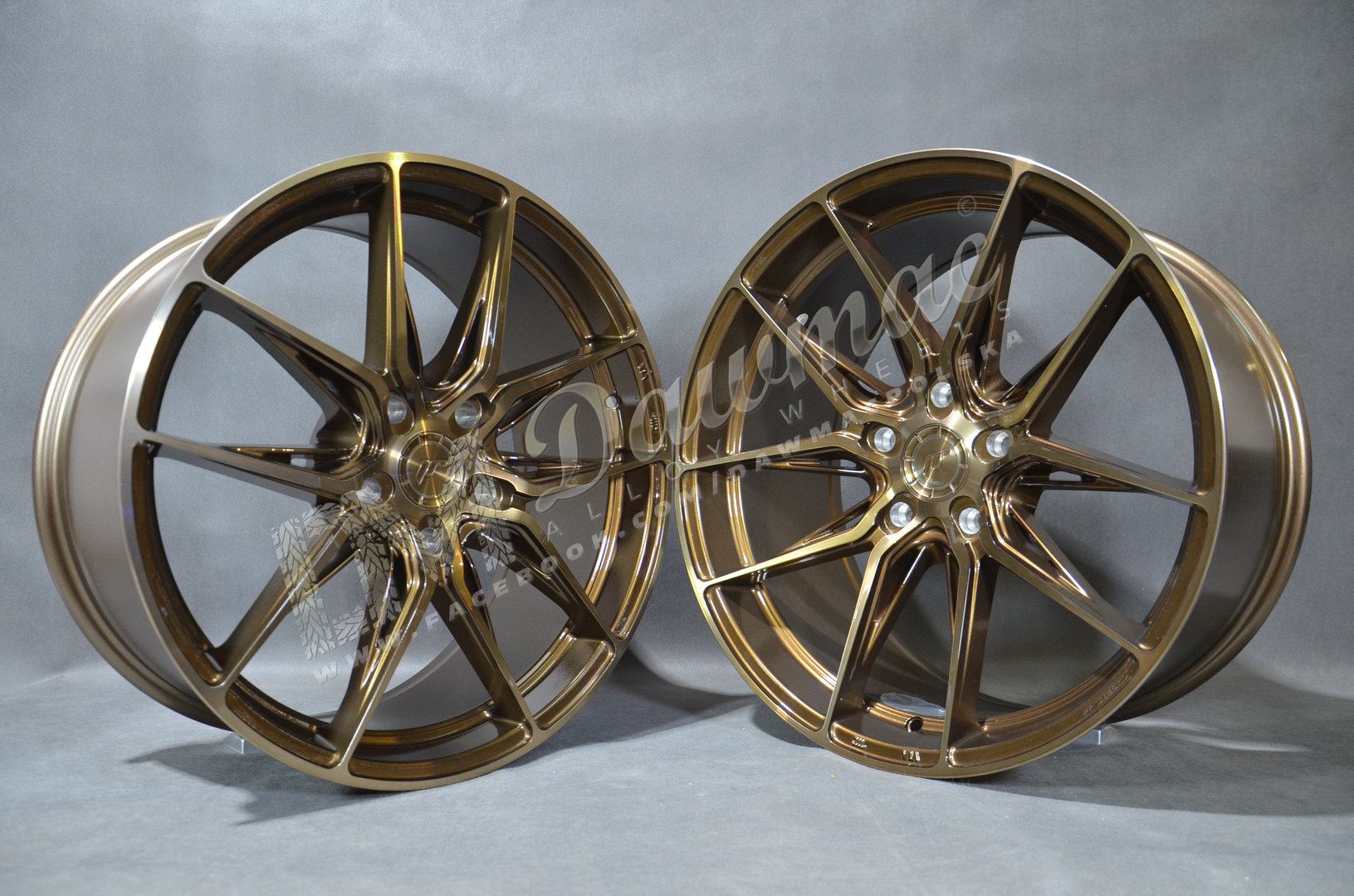 Japan Racing JR44 19" 9J ET20-ET51 + 10J ET 15-ET45 BLANK Platinum Bronze - obrazek 3