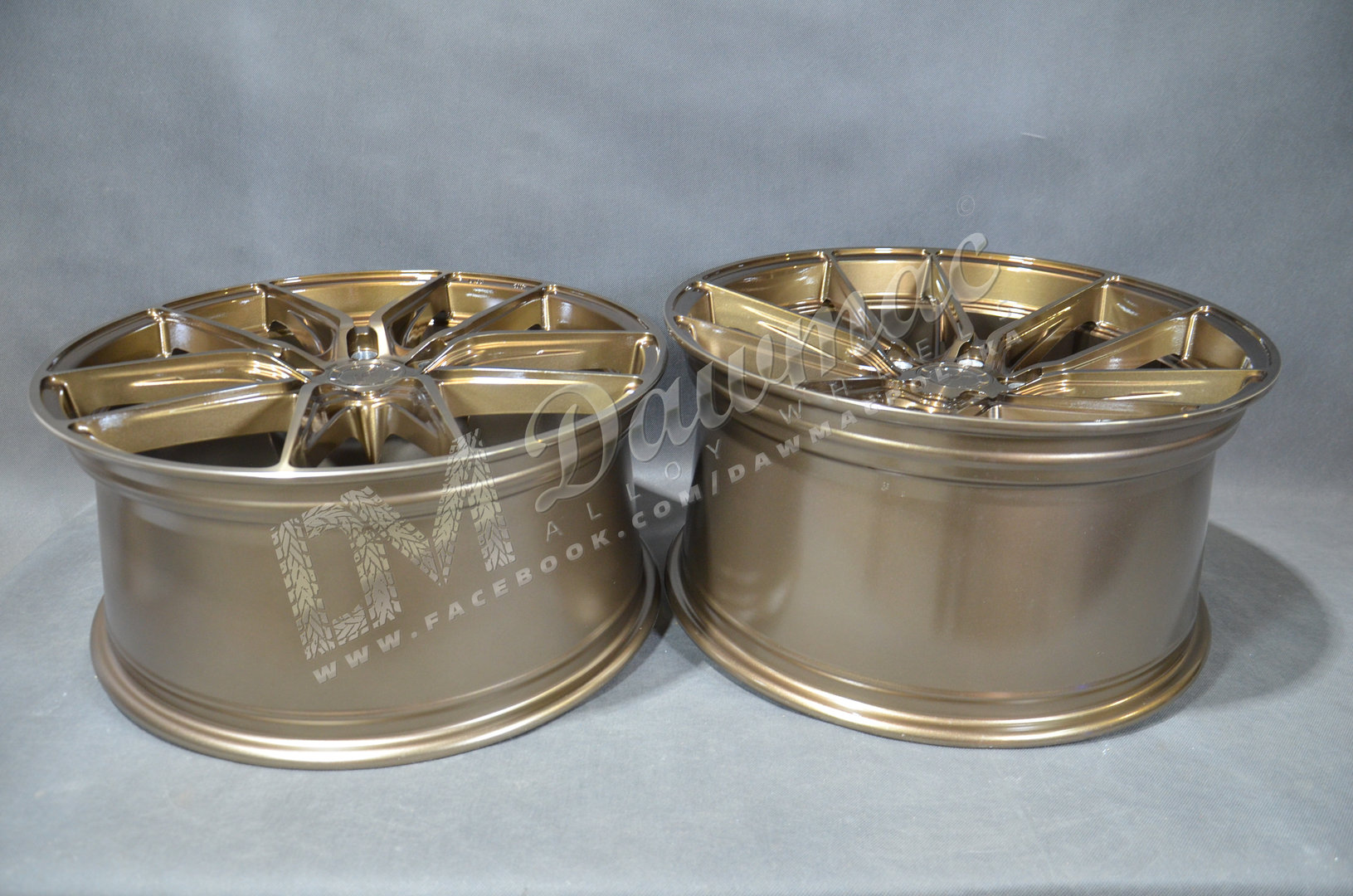 Japan Racing JR44 19" 9J ET20-ET51 + 10J ET 15-ET45 BLANK Platinum Bronze - obrazek 7