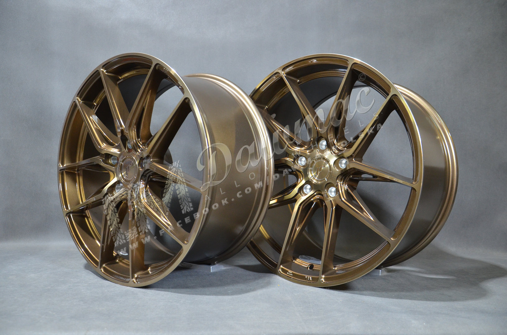 Japan Racing JR44 20" 8,5J ET20-ET45 + 9,5J ET20-ET57 BLANK Platinum Bronze - obrazek 4