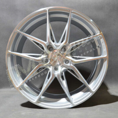 Japan Racing JR44 20" 8,5J ET20-ET45 BLANK Silver w/ Machined Face