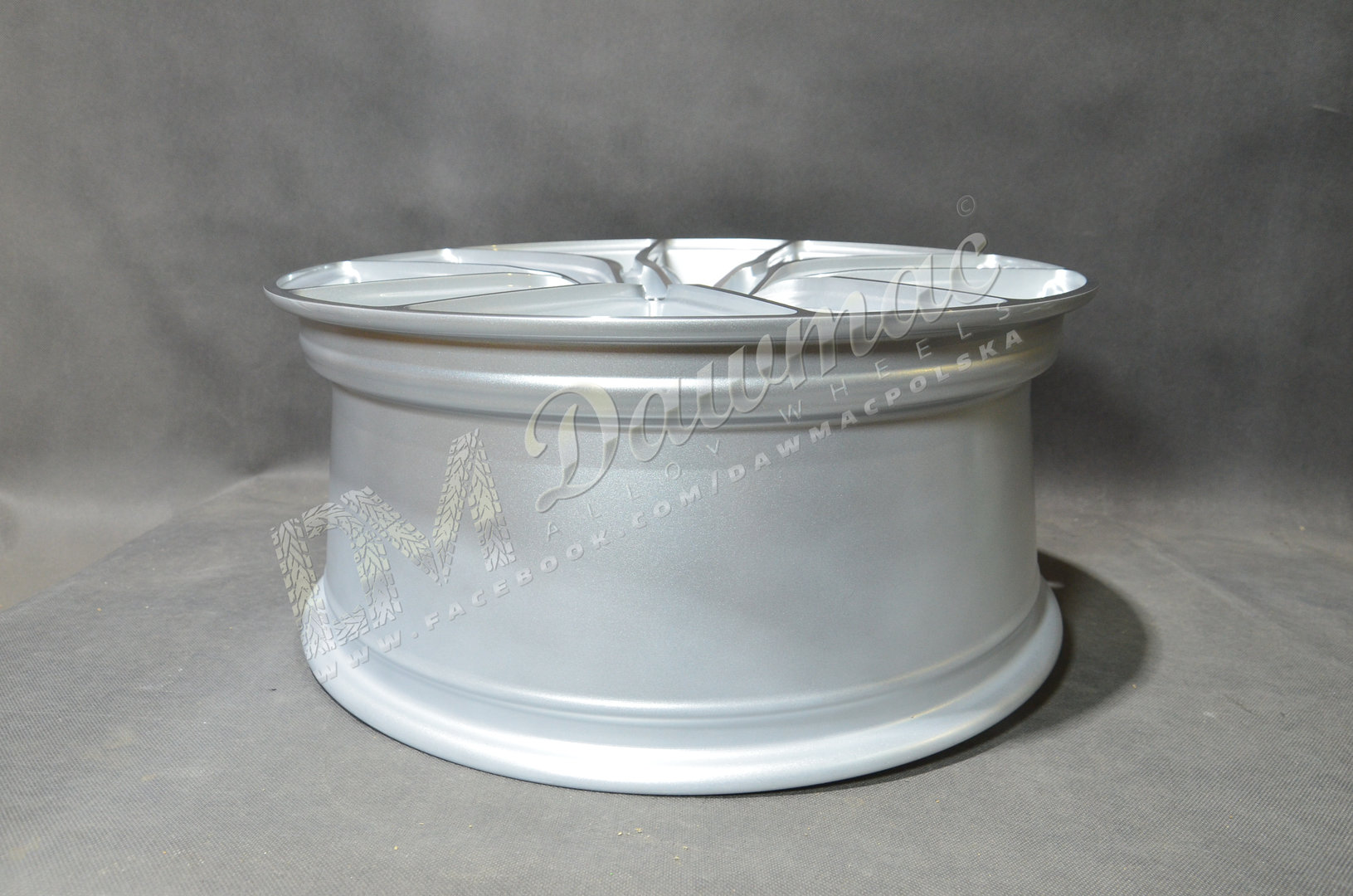 Japan Racing JR44 20" 9,5J ET20-ET57 BLANK Silver w/ Machined Face - obrazek 5