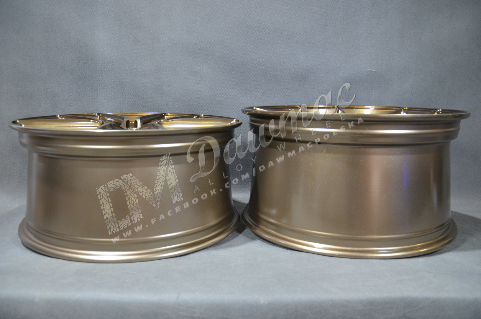 Japan Racing JR44 20" 9J ET20-ET51 + 10J ET15-ET35 BLANK Platinum Bronze - obrazek 6