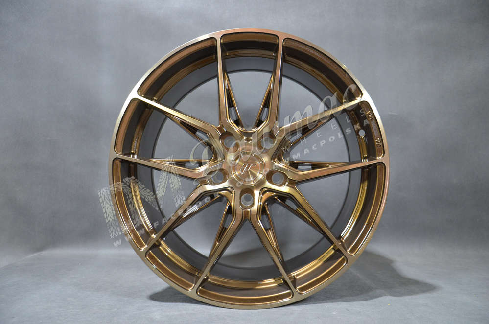 Japan Racing JR44 22" 11J ET15-ET45 BLANK Platinum Bronze