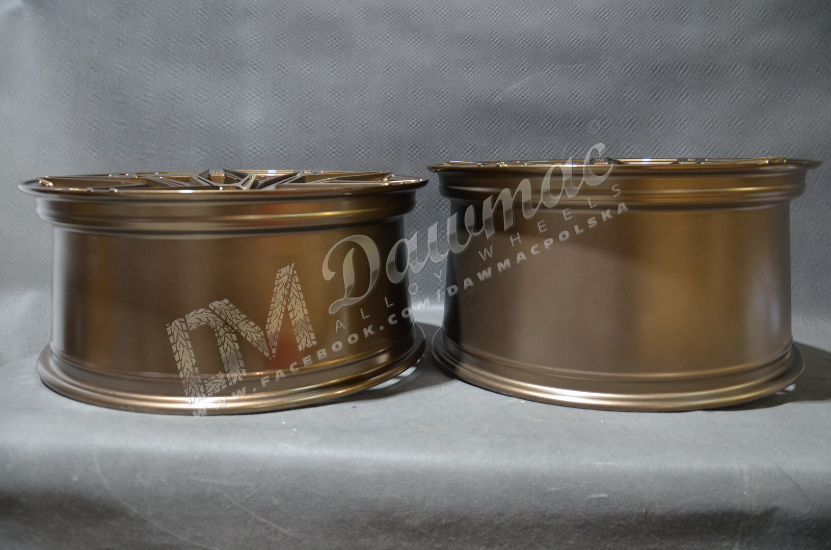 Japan Racing JR46 19" 8J ET20-ET40 + 9J ET20-40 BLANK Platinum Bronze - obrazek 4