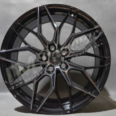 Japan Racing JR46 20" 10,5J ET15-ET35 BLANK Black Machined w/Tinted Face