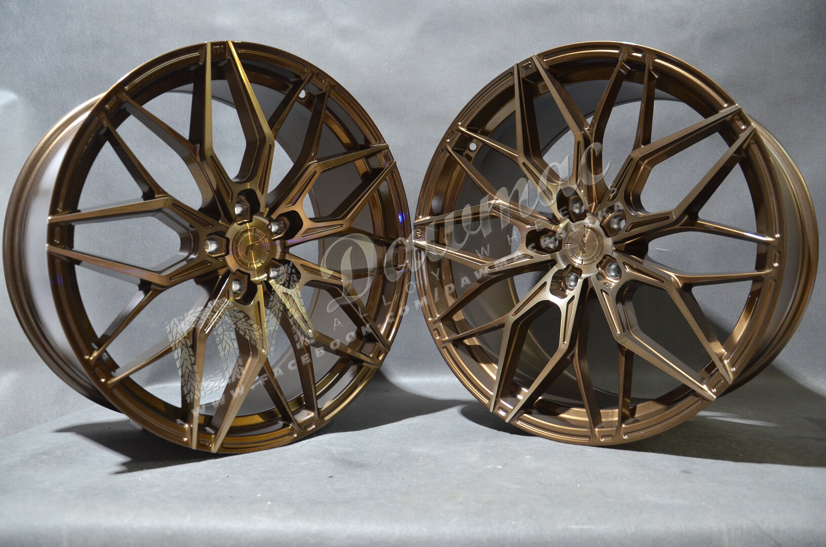 Japan Racing JR46 20" 8,5J ET20-ET45 + 9,5J ET20-ET40 BLANK Platinum Bronze - obrazek 3