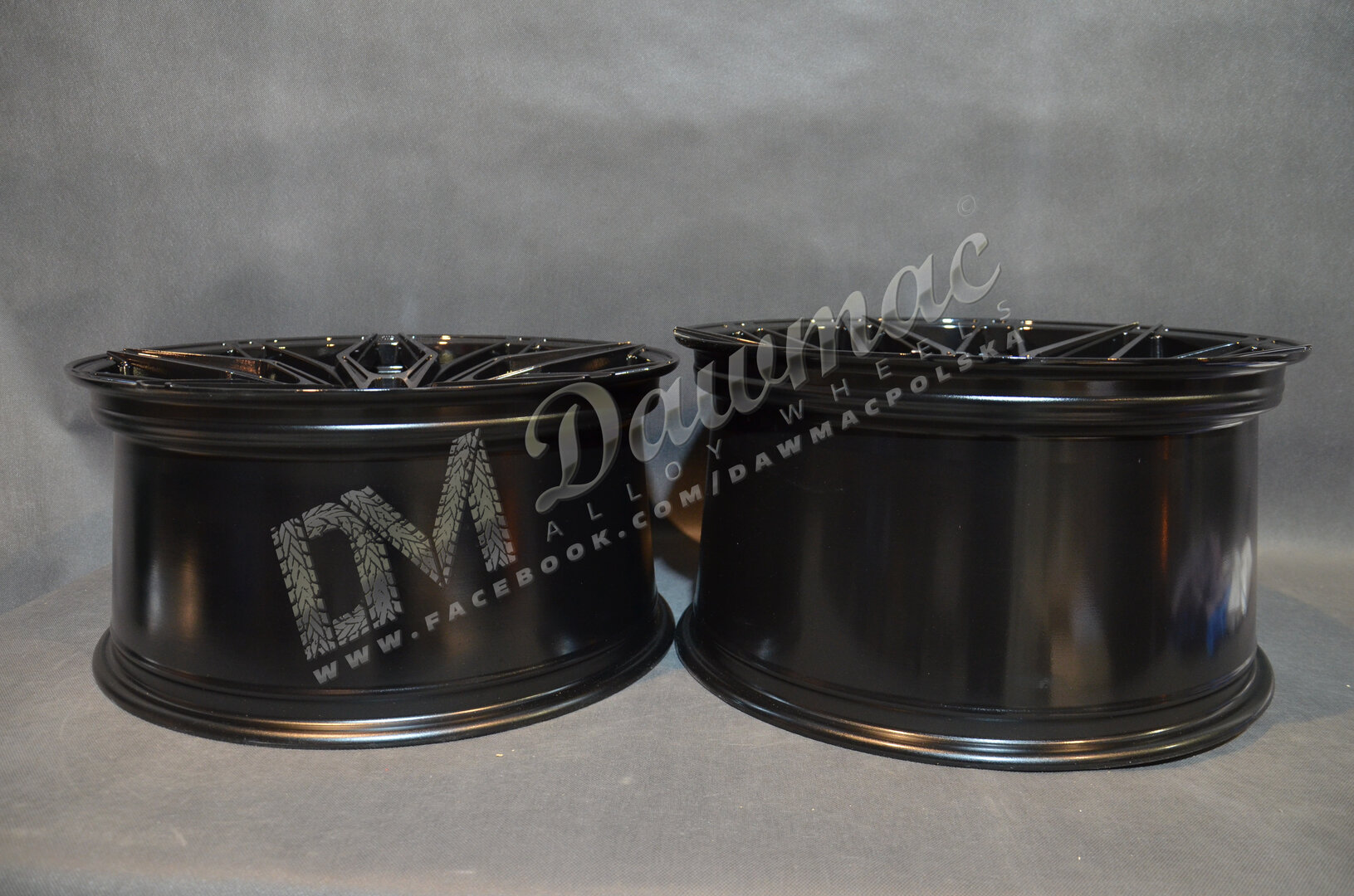 Japan Racing JR46 20" 9,5J ET20-ET40 + 10,5J ET15-ET35 BLANK Black Machined w/Tinted Face - obrazek 6