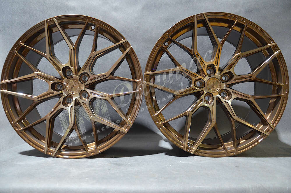 Japan Racing JR46 20" 9,5J ET20-ET40 + 10,5J ET15-ET35 BLANK Platinum Bronze