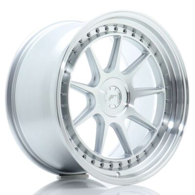 Japan Racing JR47 18" 10,5J ET15-ET22 BLANK Silver Machined Face