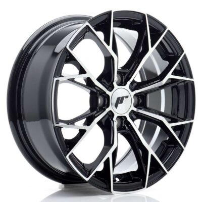 Japan Racing JR49 17" 8J ET20-ET40 BLANK Gloss Black Machined Face