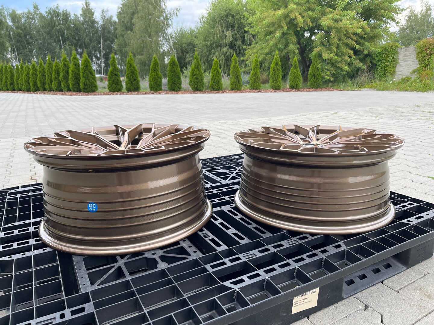 Japan Racing JR49 19" 8,5J ET20-ET45 + 9,5J ET20-ET45 BLANK Platinum Bronze - obrazek 4