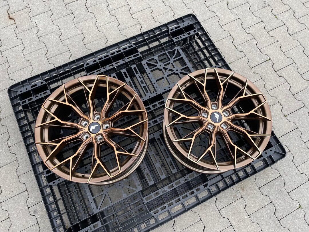 Japan Racing JR49 19" 8J ET20-ET40 + 9J ET20-ET40 BLANK Platinum Bronze - obrazek 8