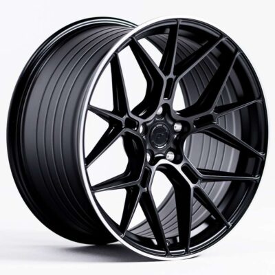 Japan Racing JR51 18" 8J ET45 5x112 Satin Black w/Machined Lip