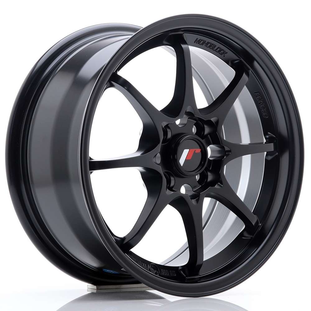 Japan Racing JR5 15" 7J ET35 + 8J ET28 4x100 Matt Black