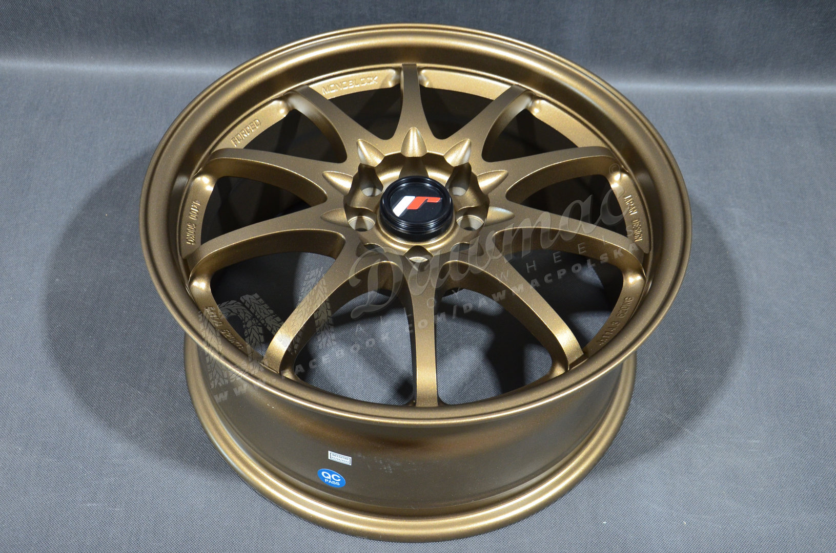 Japan Racing JR5 15" 8J ET28 4x100 Dark Anodized Bronze - obrazek 5