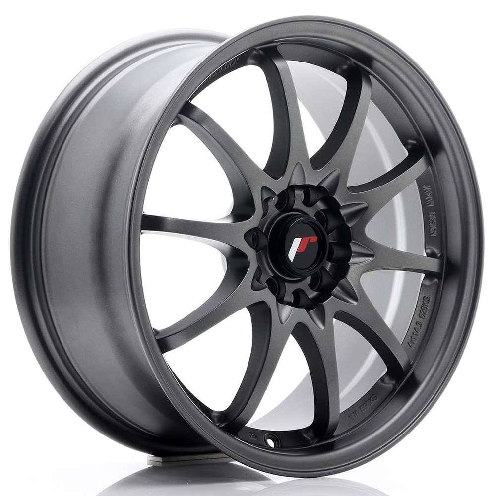 Japan Racing JR5 16" 7J ET30 4x100/4x108 Matt Gun Metal