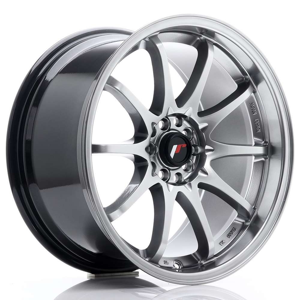 Japan Racing JR5 18" 8J ET35 + 9,5J ET22 5x114,3 Hyper Black