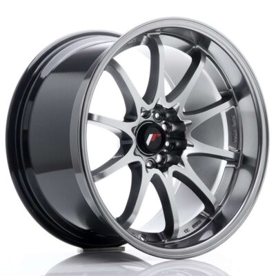 Japan Racing JR5 18" 9,5J ET22 + 10,5J ET12 5x114,3 Hyper Black