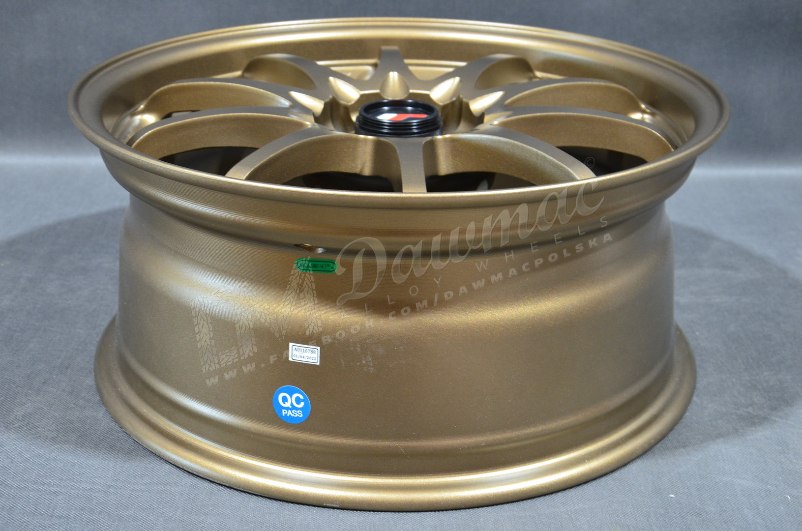 Japan Racing JR5 19" 9,5J ET12-ET36 BLANK Dark Anodized Bronze - obrazek 6