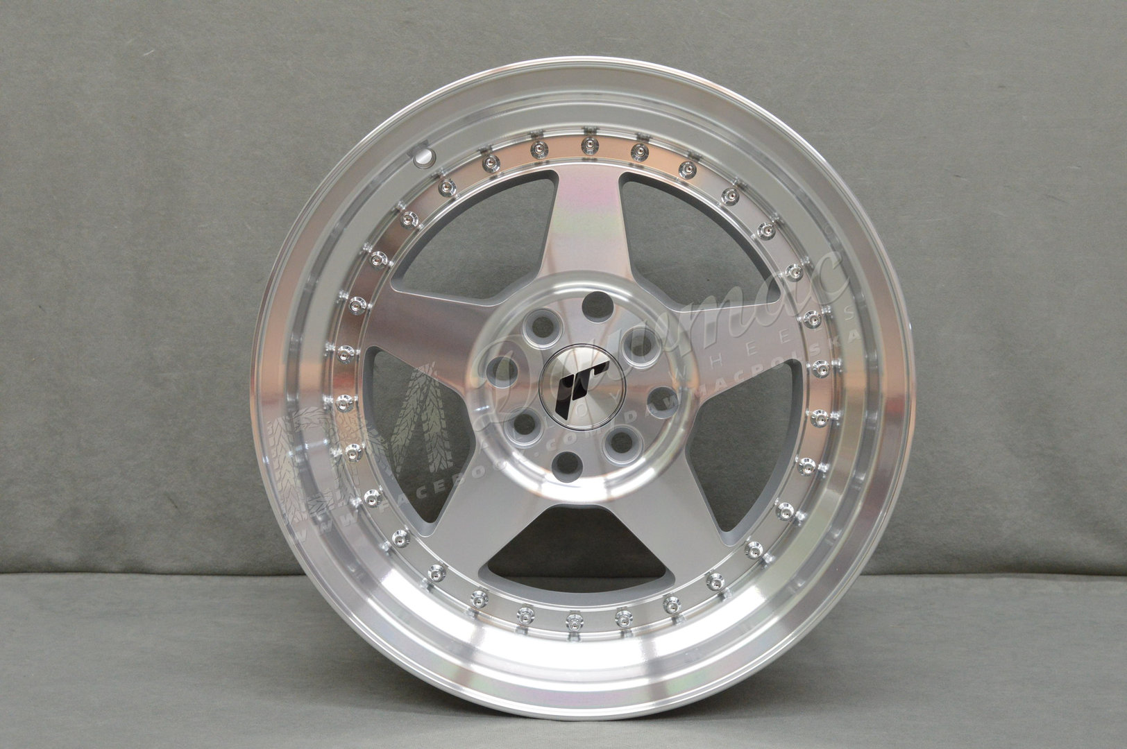 Japan Racing JR6 15" 8J ET15 4x100/4x114,3 Silver Machined Face - obrazek 2