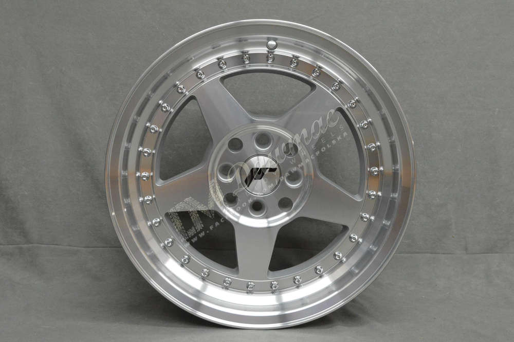 Japan Racing JR6 16" 8J ET10-ET30 BLANK Silver Machined Face