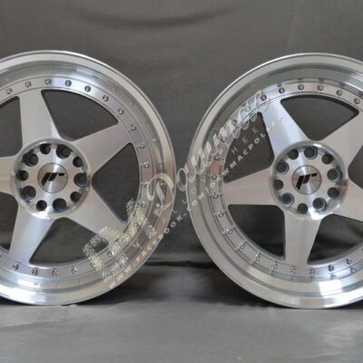 Japan Racing JR6 18" 9,5J ET20-ET40 BLANK Silver Machined Face
