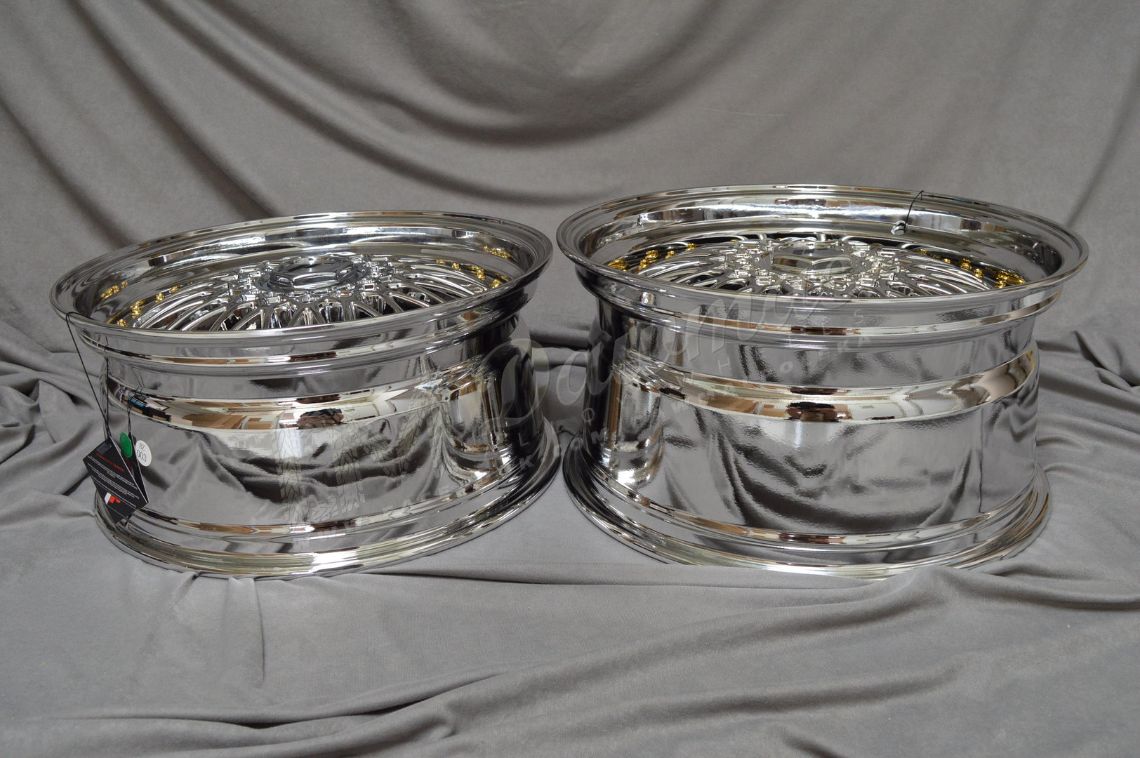 Japan Racing JR9 16" 8J ET25 + 9J ET20 4x100/4x108 Chrome - obrazek 6