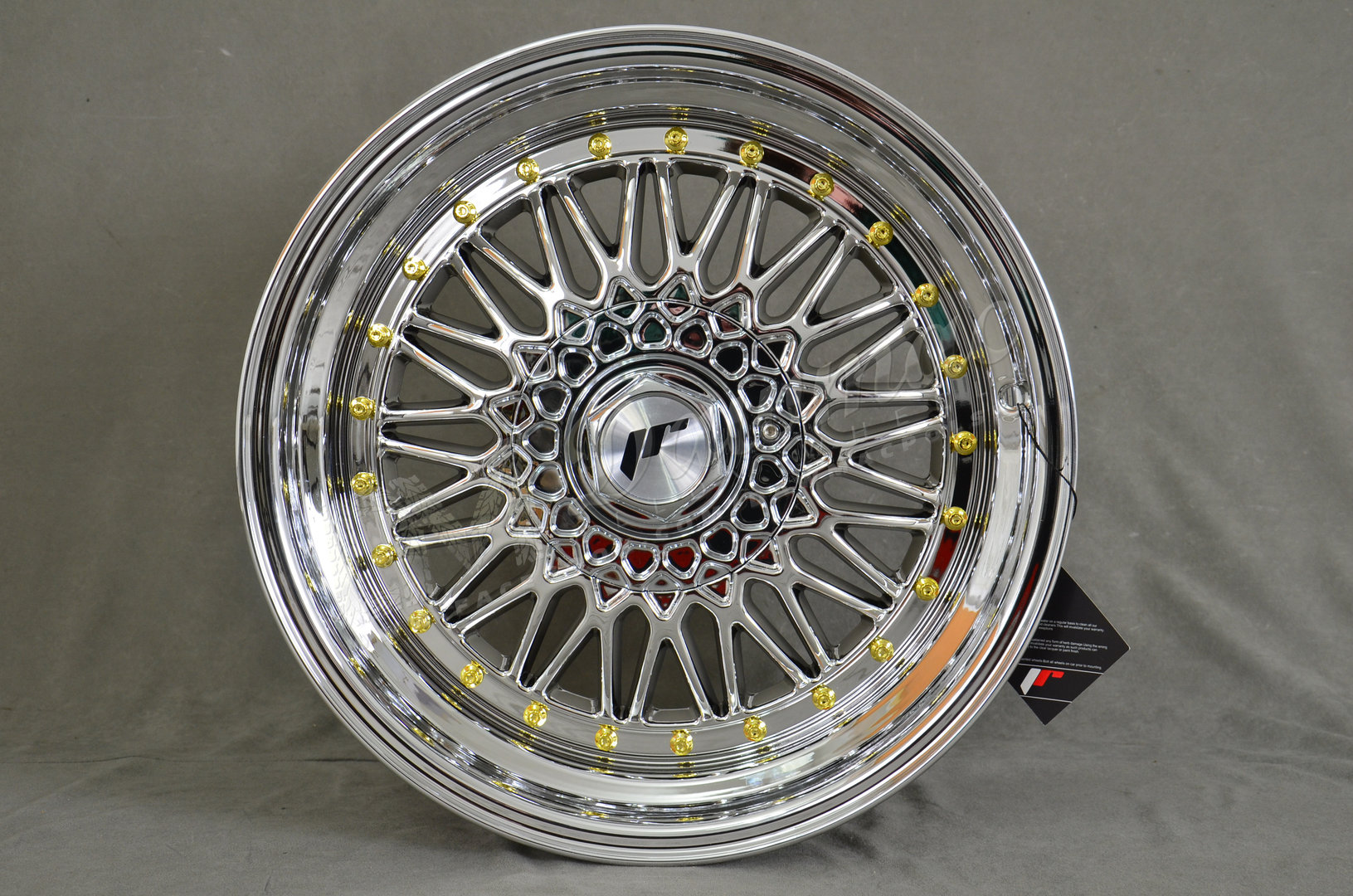 Japan Racing JR9 17" 8,5J ET35 5x112/5x120 Chrome - obrazek 2