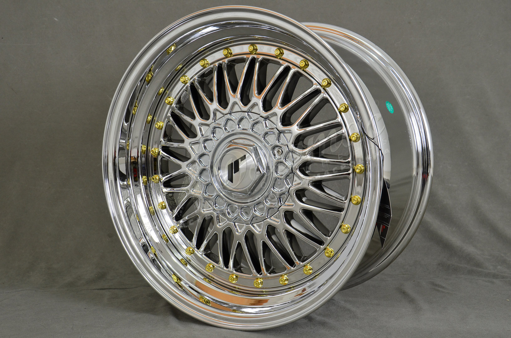 Japan Racing JR9 17" 8,5J ET35 5x112/5x120 Chrome - obrazek 4