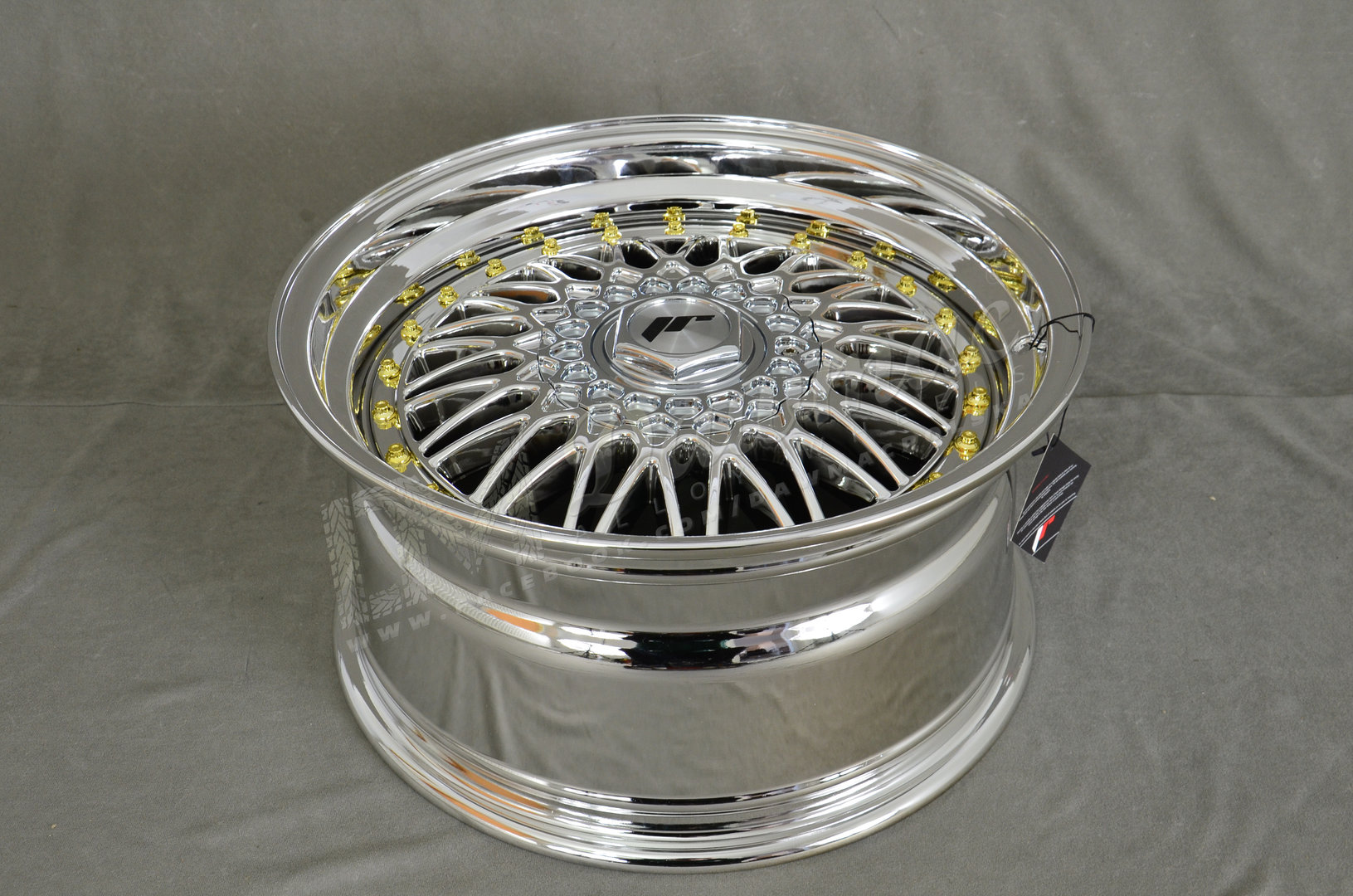 Japan Racing JR9 17" 8,5J ET35 5x112/5x120 Chrome - obrazek 5