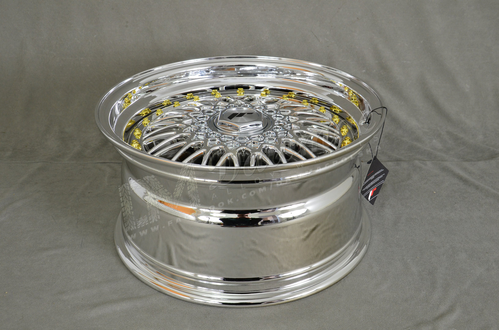 Japan Racing JR9 17" 8,5J ET35 5x112/5x120 Chrome - obrazek 6